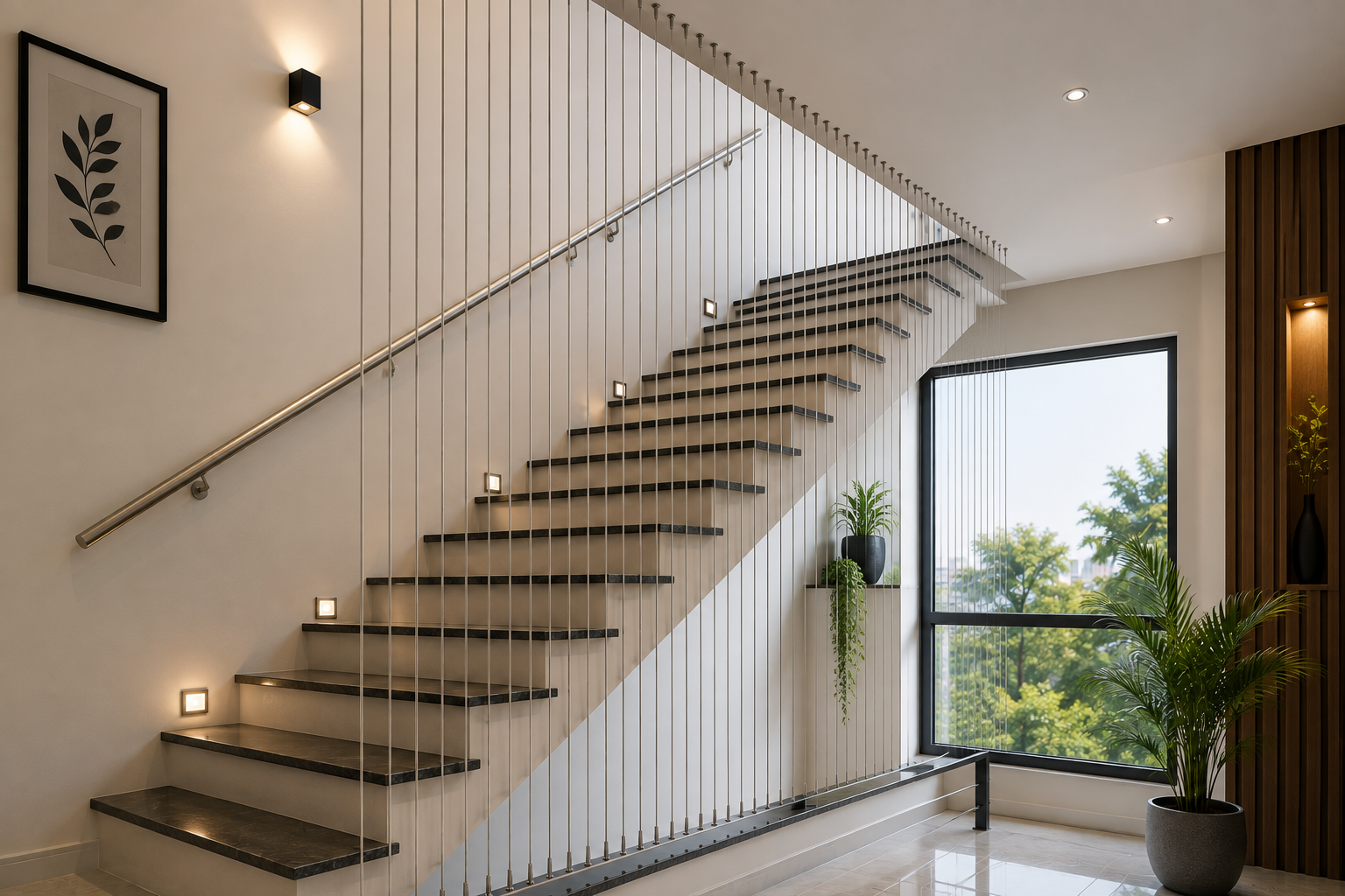 Staircase Invisible Grills
